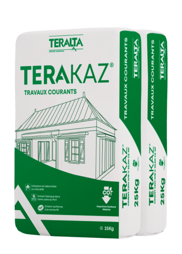 NOUVEAU Ciment BAS CARBONE Terakaz 32,5N CE NF